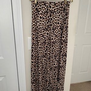 women’s zara cheetah print pants